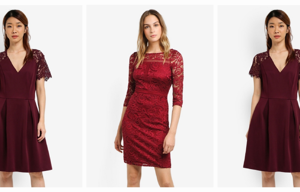 Dorothy perkins red lace sales dress