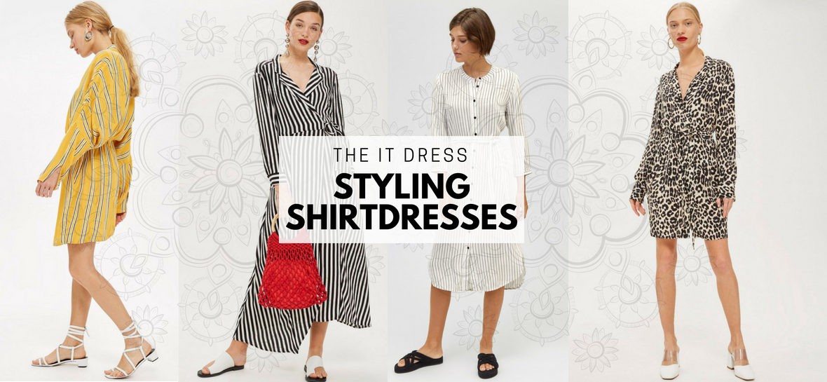 4 Ways To Style Shirt Dresses - Hello! We are wt+
