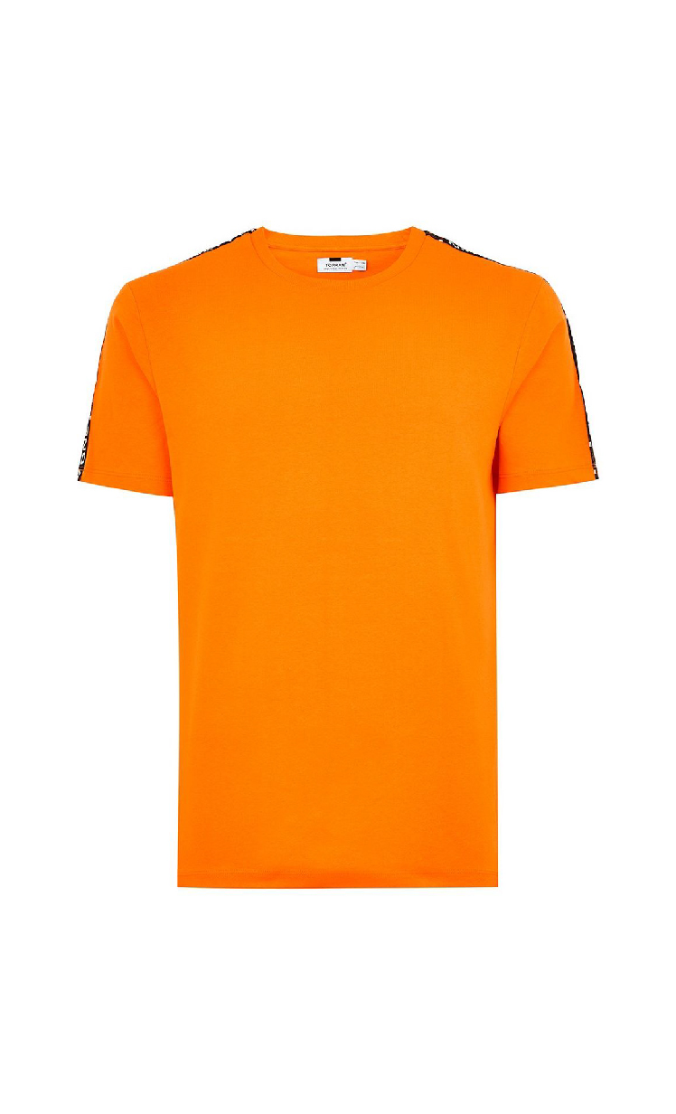 Orange Taping 'Estate' T-Shirt - Hello! We are wt+