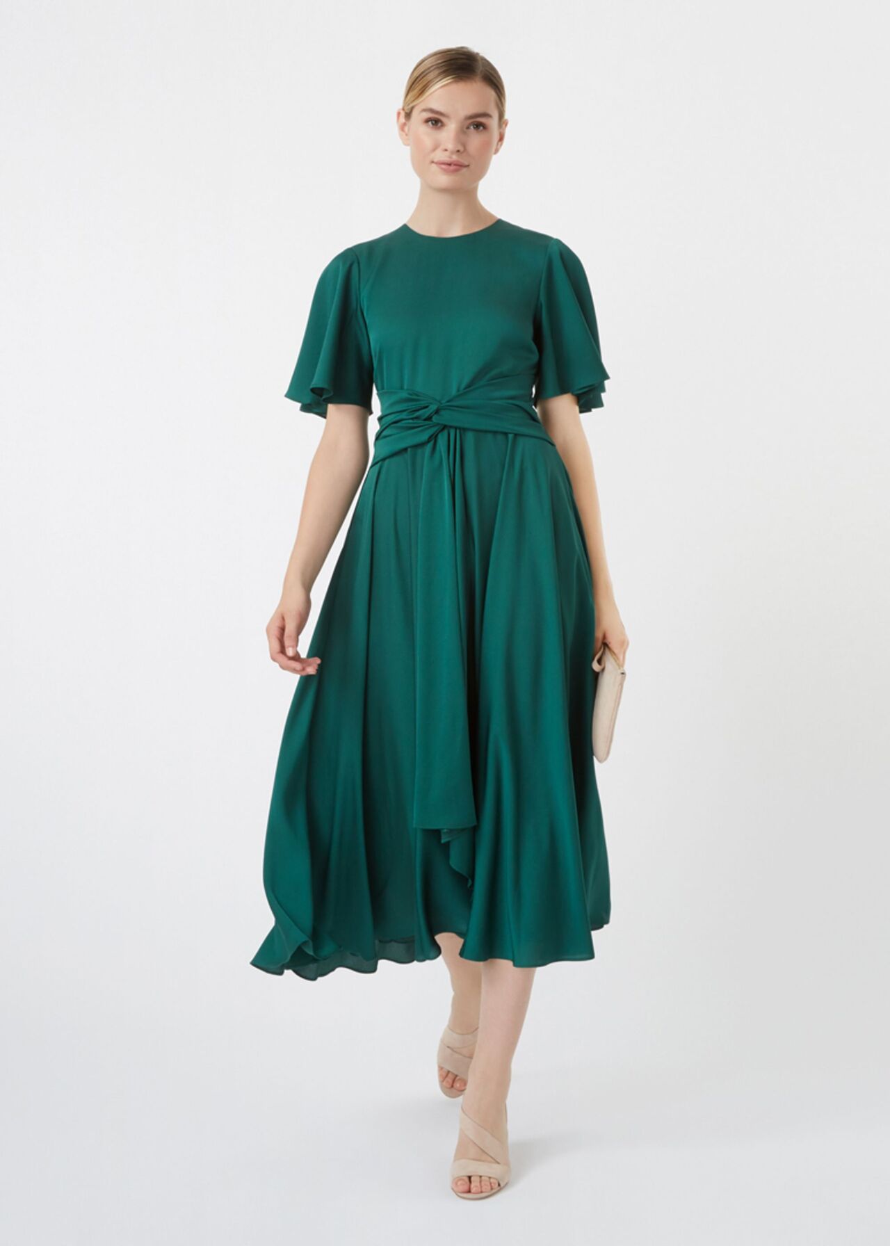 casual high low maxi dress