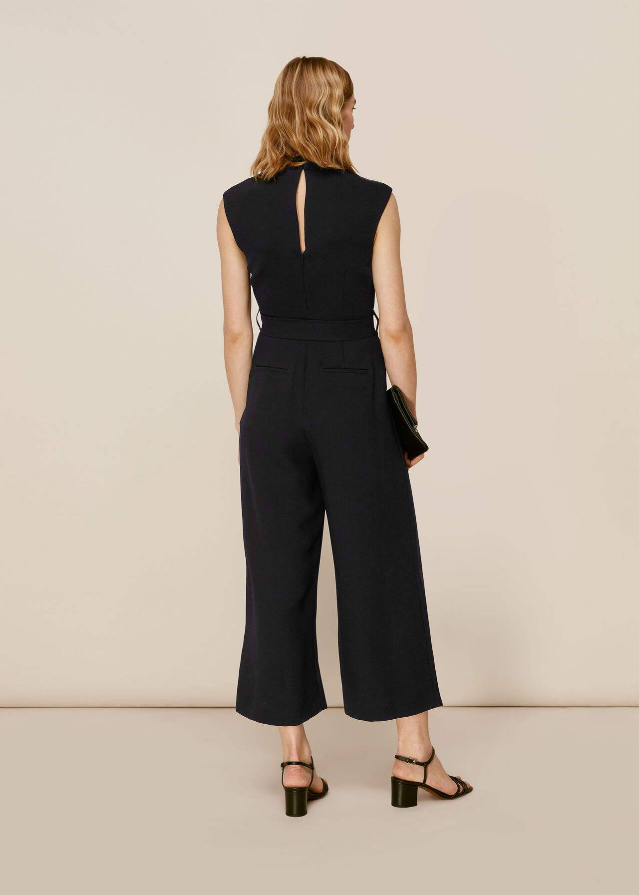 WHISTLES PENNY BELTED JUMPSUIT Hello! We are wt+